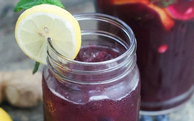 Blueberry Ginger-Ade