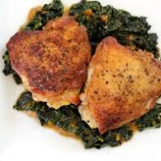 Crispy Chicken Thighs