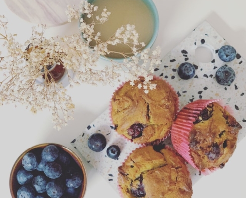 Blueberry Lemon Muffins